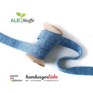 GOTS Cordon Hoodie Bio CORD ME Melange [20 mm] | Albstoffe | Hamburger Liebe, 