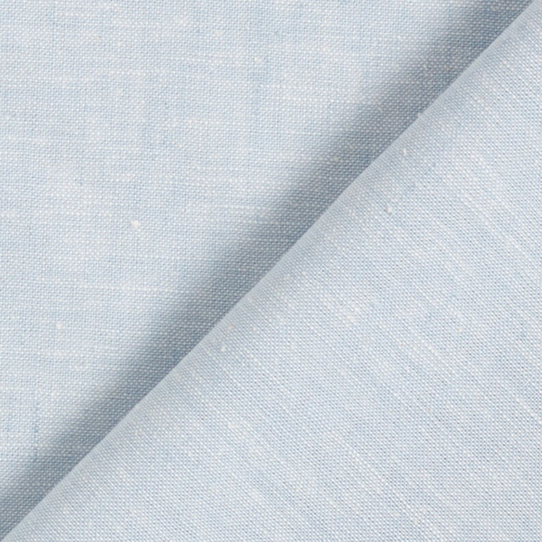 Coton et lin Chiné – bleu clair,  image number 3