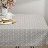 Tissu en coton Cretonne Fleurs et rameaux – argent/blanc,  thumbnail number 8
