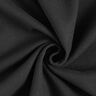 Tissu en polyester recyclé pour manteau – noir,  thumbnail number 1