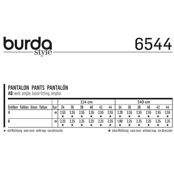 Pantalon, Burda 6544,  image number 5