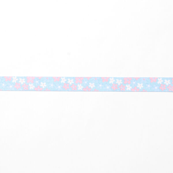 Bande de satin Fleurs – rose/rose vif, image number 2