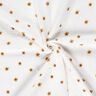 Tissu double gaze de coton Sonnenblumen – ivoire/or ancien,  thumbnail number 3