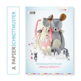 Double patron en papier doudous "MELLY & MATTES" by Lila-Lotta  | Kullaloo, 
