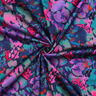 Satin de coton Presence Charcole Impression numérique | Nerida Hansen – bleu nuit/lavande,  thumbnail number 3
