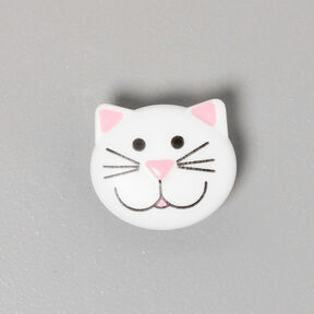 Bouton en plastique, chat 1, 