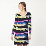 Jersey viscose Aurores boréales – bleu nuit,  thumbnail number 5