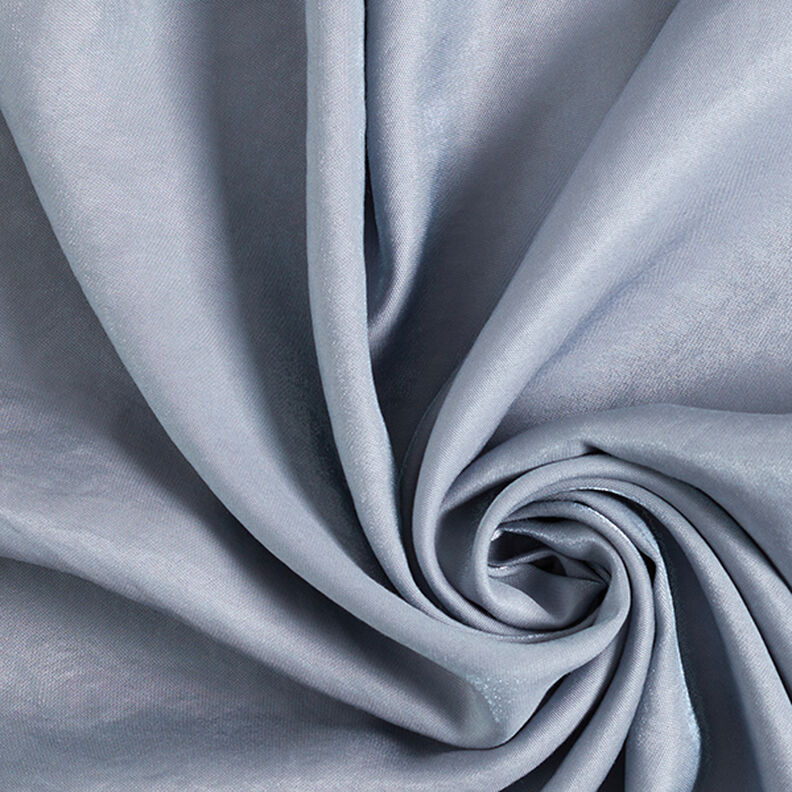 Mélange viscose Reflet brillant – bleu pigeon,  image number 1