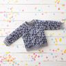 Sweat d’été Grandes fleurs | Poppy Fabrics – bleu jean,  thumbnail number 5