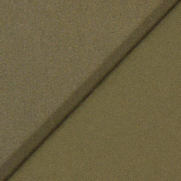 Tissu croisé en coton stretch – olive,  image number 3