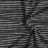 Jersey coton Bandes de gribouillage – noir,  thumbnail number 3