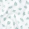 Tissu double gaze de coton Branches | Poppy Fabrics – blanc/roseau,  thumbnail number 2