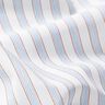 Tissu en coton Rayures bicolores – blanc/bleu clair,  thumbnail number 2