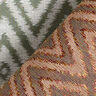 Tissu d'extérieur jacquard Ethno – olive,  thumbnail number 4