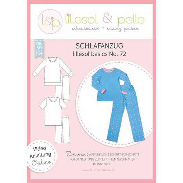 Pyjama, Lillesol & Pelle No. 72 | 80-164,  image number 1