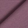 Jersey côtelé ottoman uni – aubergine,  thumbnail number 4