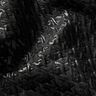 Cloqué Motif pied-de-poule pailleté – noir,  thumbnail number 2