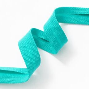 Extérieur Biais plié [20 mm] – bleu aqua, 