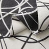 Tissu de décoration Jacquard Lignes abstraites – ivoire/noir,  thumbnail number 3