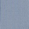 Jersey coton Seersucker Rayures fines – bleu jean/blanc,  thumbnail number 1