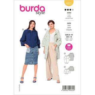 Veste,Burda 6022 | 34 - 44, 