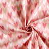 Popeline coton Cœurs – vieux rose clair,  thumbnail number 3