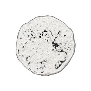 Bouton métallique Météore - argent métalliqueé, 