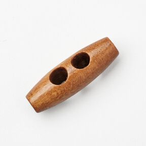 Bouton à bascule en bois [30 mm] – caramel, 