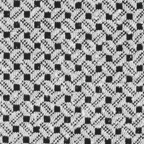 Tissu pour manteau petits carreaux – blanc/noir, 