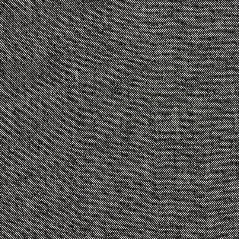 Sergé viscose-lin – noir,  image number 1