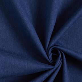 Denim de coton mélangé moyen – indigo, 