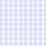 Tissu en coton Vichy à carreaux 1 cm – jean bleu clair/blanc,  thumbnail number 1