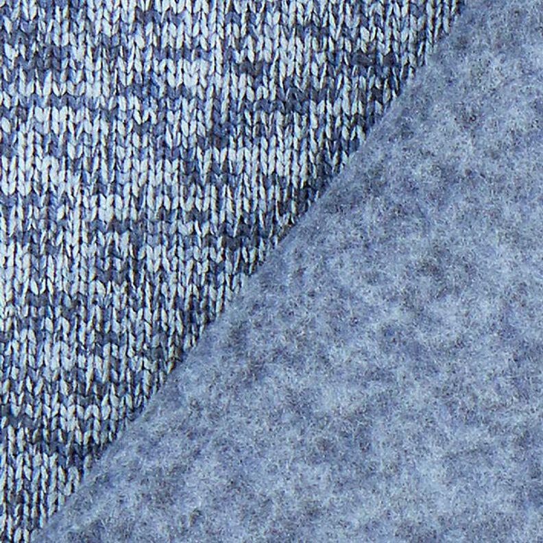 Polaire tricot – bleu,  image number 3