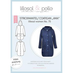 Manteau en tricot Ama | Lillesol & Pelle No. 75 | 34-58, 