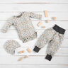 Jersey coton Jolies fleurs  – écru,  thumbnail number 6
