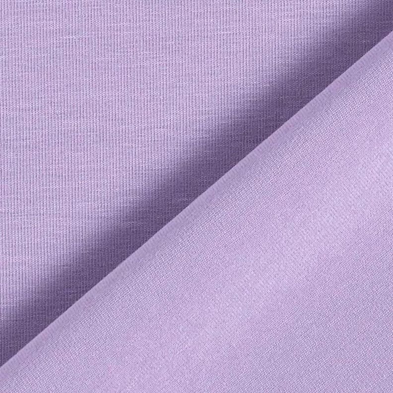 Jersey coton Medium uni – mauve,  image number 5