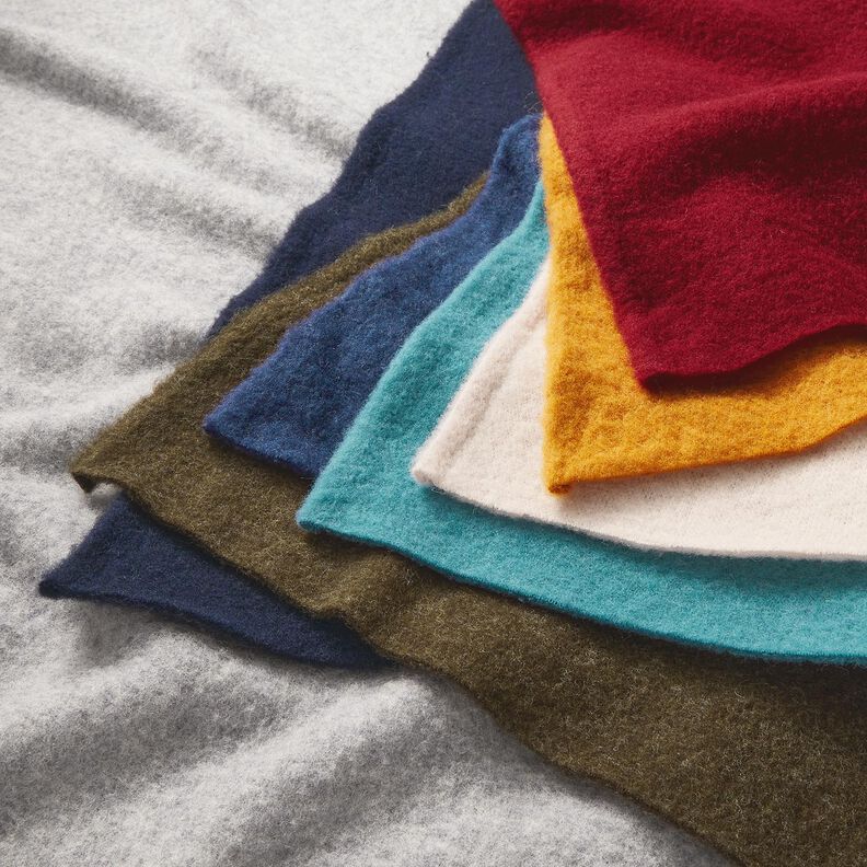 Polaire de laine pure laine vierge Chiné – gris, image number 4