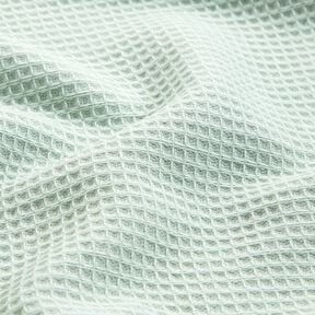 Tissu éponge/Nid d’abeille Uni – menthe clair,  Tissu éponge/Nid d’abeille Uni – menthe clair,