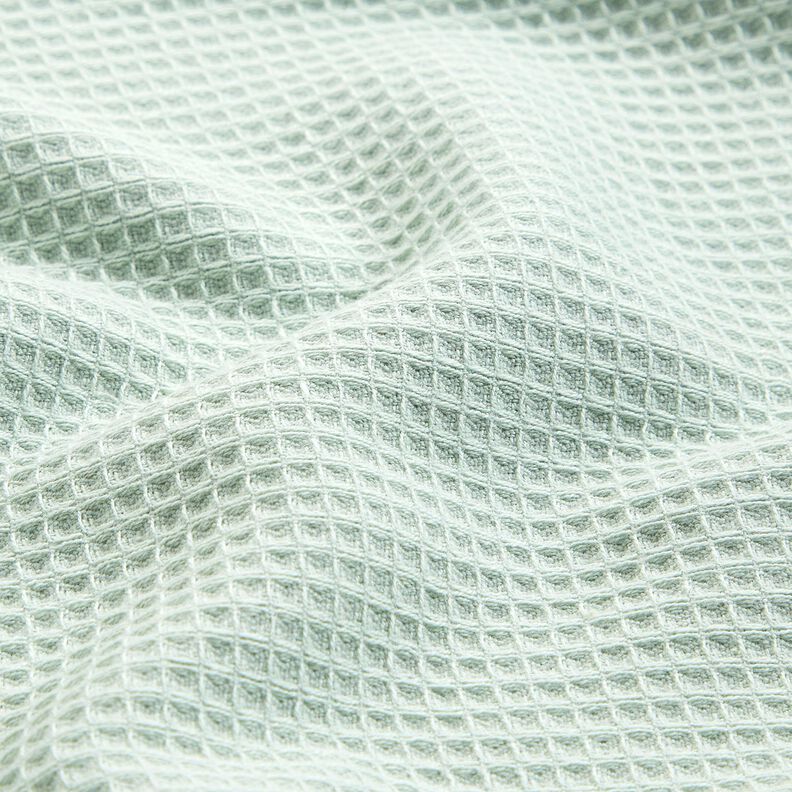Tissu éponge/Nid d’abeille Uni – menthe clair,  image number 3