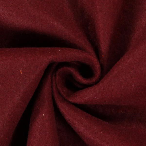 Feutrine 180 cm / épaisseur de 1,5 mm – rouge bordeaux,  image number 2