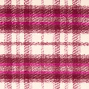 Tissu pour manteau Mélange de laine angeraut – rouge bordeaux/pourpre, 