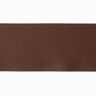 Ruban de satin [50 mm] – marron foncé,  thumbnail number 1