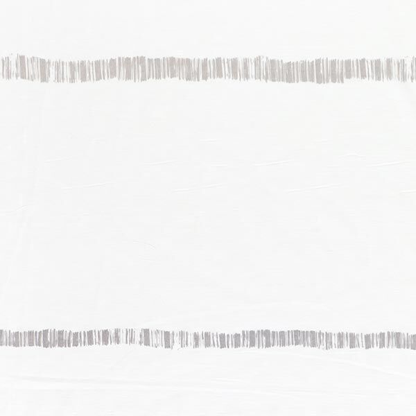 Tissu pour voilages Voile Rayures délicates 295 cm – gris soie/ivoire,  image number 1