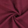 Tissu de Ramie–Mix stonewashed, qualité lourde – rouge bordeaux,  thumbnail number 1