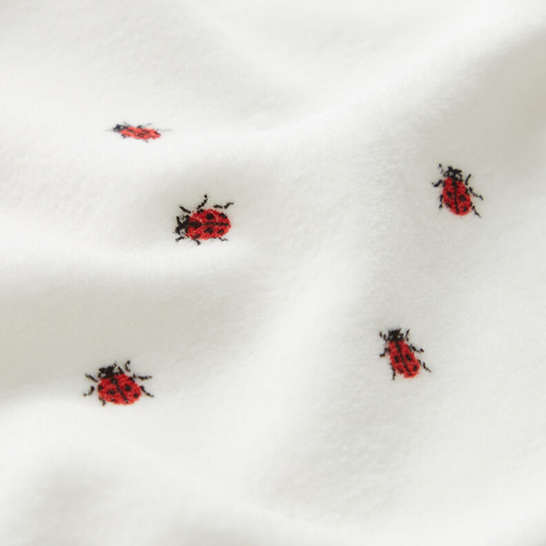 Tissu Nicki Coccinelles – écru,  image number 2