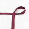 Biais élastique dentelle [20 mm] – rouge bordeaux,  thumbnail number 1
