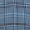 Tissu viscose Prince-de-galles – bleu,  thumbnail number 1