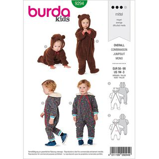 Combinaison, Burda 9294 | 56-98, 