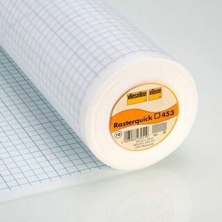 Rasterquick Quadrilatére | Vlieseline – blanc, 