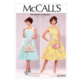 Robe - vintage 1953, McCalls 7599 | 32 - 40, 